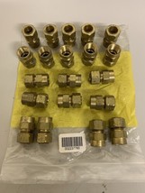 20 Pack of P3 Brass Compression Fittings Thread Size M16-1.5 - £50.37 GBP