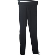 Ambiance Black Leggings High Waist Stretch Casual Size S - £10.00 GBP