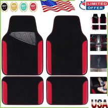Luxurious Red Faux Leather Car Mats – Heavy Duty Waterproof and Stain Re... - $53.14 CAD