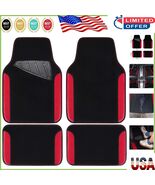 Luxurious Red Faux Leather Car Mats – Heavy Duty Waterproof and Stain Re... - $701.41 MXN