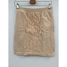 Prairie Underground Mini Skirt Sz S Pale Pink Vertical Mini Ruffle - $24.50