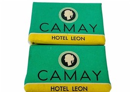 Hotel Motel Soap Vtg Advertising bar memorabilia Leon Camay Hutchinson Kansas KS - £15.48 GBP