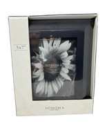 Sonoma Life + Style 5&quot; x 7&quot; Photo Frame with Glass Black NIB - £9.70 GBP
