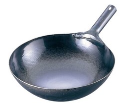F/S YAMADA Chinese Hammered Iron Wok 36cm 1.6mm thick ATY9236 from Japan - £158.48 GBP