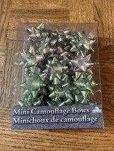 Christmas Sticky Camouflage Bows - £7.70 GBP