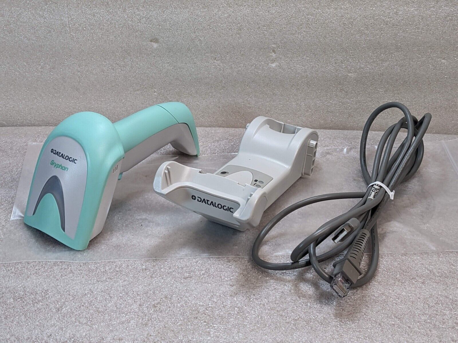 2 x  DataLogic Gryphon Wireless BarCode Scanner GM4401-HC-910MHz USB Cradle - $17.99
