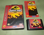 Jurassic Park Sega Genesis Complete in Box - £11.09 GBP