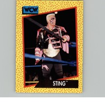 1991 Impel WCW Wrestling Sting #4 Trading Card C2 - £1.53 GBP