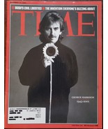 George Harrison 1943-2001, Osama Bin Laden - Time Magazine Dec 10 2001 - $5.95