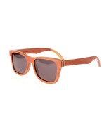 New Premium Wooden Polarized Walnut Dogwood Sunglasses 55mm with Grey Le... - $39.55