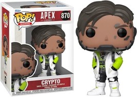 Apex Legends Video Game Crypto Pop! Figure Toy #870 Funko New Nib - £10.01 GBP