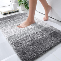 Bathroom Rugs Mat 30X20, Extra Soft and Absorbent Microfiber Bath Rugs, Non-Slip - $14.75