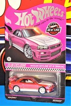 Hot Wheels 2023 Red Line Club Nissan Skyline GT-R (BNR34) Pink Party Edition - £88.80 GBP