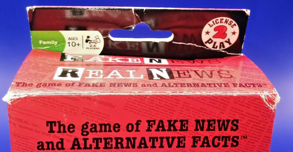 The Game of Fake News and Alternative Facts, Washington Edition, 2017. Item image 2