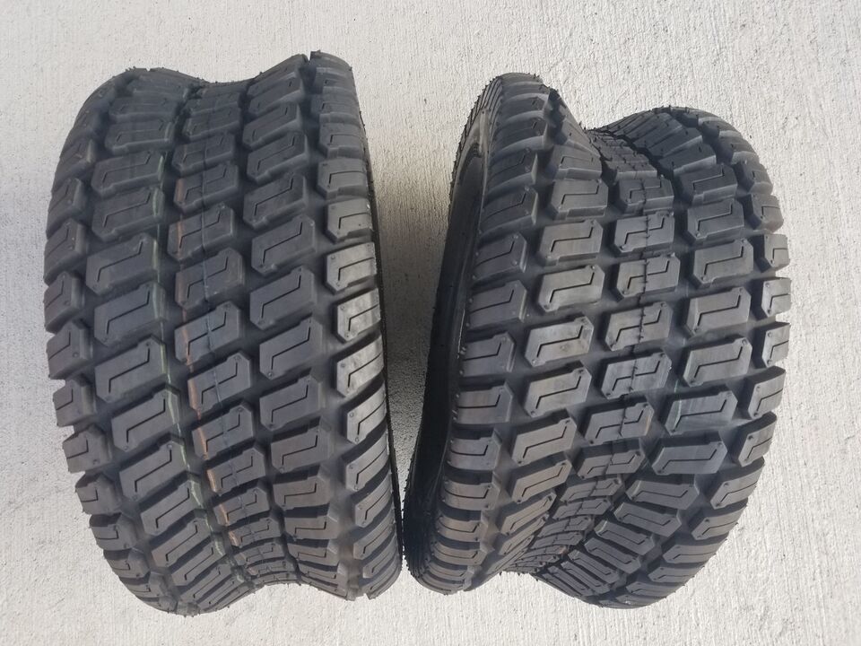 2 - 18X8.50-8 18x8.5-8 4 Ply D838 Grass master style Lawn Mower Tires - $81.00