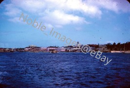 1959 Harbor Scene as Viewed from Cruise Ship Nassau Bahamas Kodachrome Slide - £3.16 GBP
