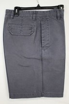 IZOD Men&#39;s Navy Blue Cotton Chino Shorts size W 34 - $10.88