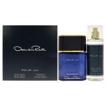 Oscar Pour Lui by Oscar De La Renta for Men - 2 Pc Gift Set 3oz EDT Spray, 4.2oz - £23.70 GBP