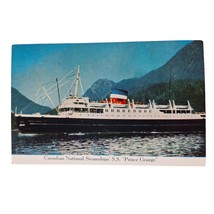 Postcard Canadian National Steamships SS Prince George Chrome Unposted - £5.44 GBP