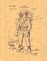 Toy Deep Sea Diver Outfit Patent Print - £6.37 GBP+