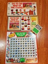 Vintage 1978 Milton Bradley Go To The Head Of The Class Board Game 100% Complete - £19.71 GBP