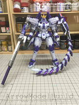 ArrowModelBuild Tallgeese (Custom Purple) Built &amp; Painted MG 1/100 Model... - £589.83 GBP