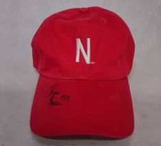 Nebraska Cornhuskers Drew Brown #34 Autographed Hat Gear Red Adjustable - £19.71 GBP