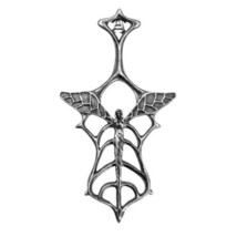 Alchemy Gothic ACWT4 La fee Verte Absinthe Spoon Decor Pewter Strainer Fairy - £39.27 GBP