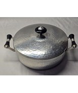 Vintage MMM Madrid Metal Manufacturers Hammered Aluminum Pot With Lid - ... - $29.24