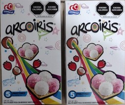 2X GAMESA ARCOIRIS GALLETAS MARSHMALLOW COOKIES - 2 CAJAS CON 5 PAQUETES... - £20.72 GBP