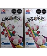 2X GAMESA ARCOIRIS GALLETAS MARSHMALLOW COOKIES - 2 CAJAS CON 5 PAQUETES... - £20.59 GBP