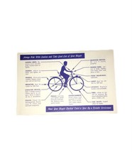 Bicycle Care Bicycle Institute Of America New York Pamphlet 1960s - £10.98 GBP