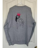 Queen Of Everything Grey Graphic Sweatshirt Crewneck Pullover Unisex Siz... - $40.93 CAD