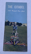 Vintage The Citadel Bulldogs 1968 Football Media Guide Press Booklet Photos - $34.64