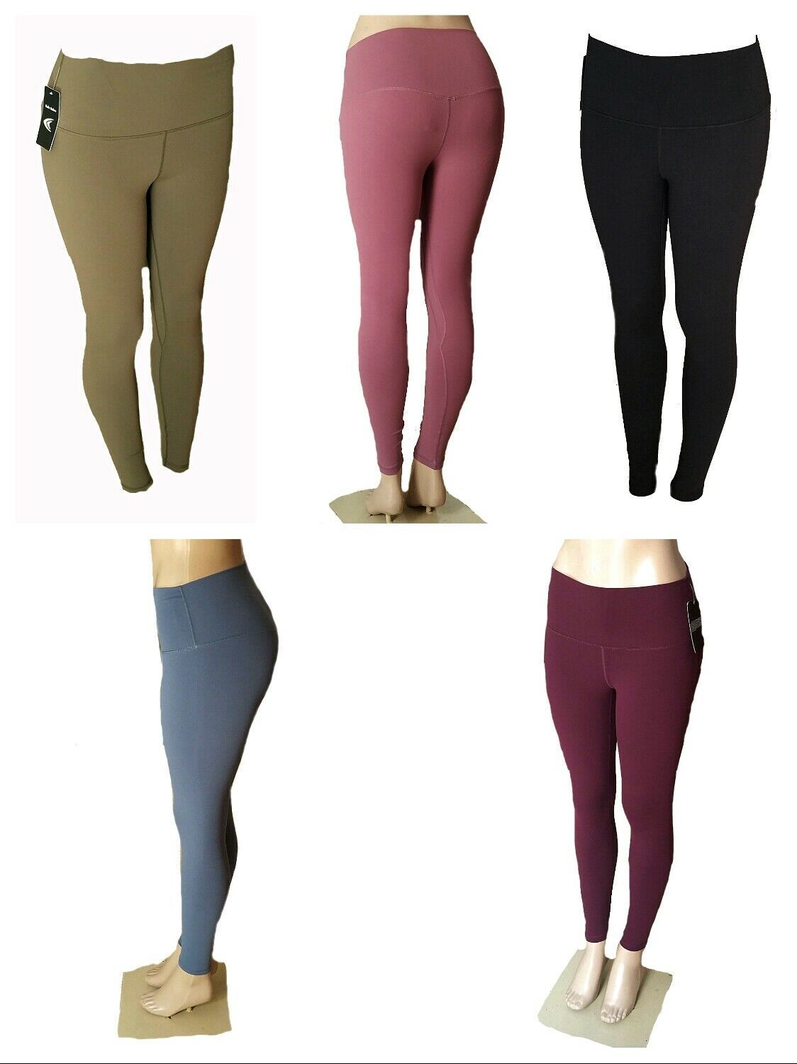 Womens High Waist Yoga Pants Seamless Leggings Gym Fitness Stretch Activewear