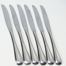 Oneida Sand Dune Dinner Knives 9 1/8&quot; Satin Stainless Lot of 6 - $15.67