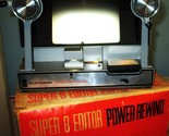Atlas Warner Super 8 Power Rewind Film Viewer Editor PR-600 Film Splicer  - $75.00