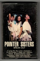 Pointer Sisters Break Out VINTAGE 1983 Cassette Tape Jump / I&#39;m So Excited - £12.65 GBP