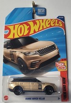 Hot Wheels Range Rover Velar Gold 122/250 Then And Now Series 2/10 1:64 ... - $9.49