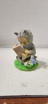 Vintage RUSS collection Paddywhack Lane 2002 Oliver The Owl Figurine Spring  - £7.84 GBP