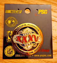 Super Bowl XXXV 35 Commemorative Lapel Pin Baltimore Ravens vs New York Giants - £15.73 GBP