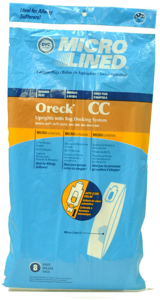 Primary image for Oreck Type CC Vacuum Cleaner Bags 58-2424-06