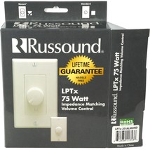 Russound LPTx-2D In-Wall Stereo Speaker Volume Control 75W Almond - $23.35
