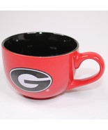 The Memory Company Coffee Mug Georgia Bulldogs 16 oz Red White And Black... - $10.51