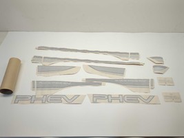 New OEM Genuine Mitsubishi Gray Decal Kit 2018-2024 Outlander PHEV MZ550... - $183.15