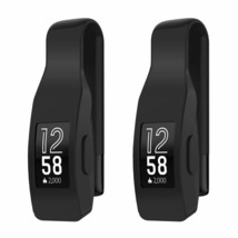 2-Pack Clip For Fitbit Inspire Or Inspire Hr Holder Accessory, Black (Not For In - £14.17 GBP