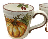Maxcera Coffee Mug Cup New Pumpkins Fall Thanksgiving Single - $19.99