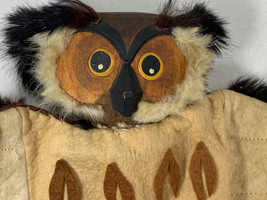 Vintage OWL Hand Puppet - Lotte Sievers-Hahn - Milk Bottle Disguise - £33.29 GBP