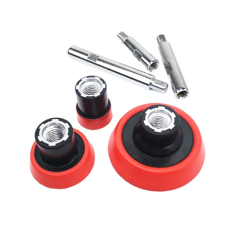 3Pcs Rotary Extension Shaft Set with 3Pcs RO bac plate M14 Thread for An... - £63.22 GBP