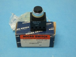 Honeywell Micro Switch PWP12 Pushbutton Operator Momentary Black Extended New - $9.99